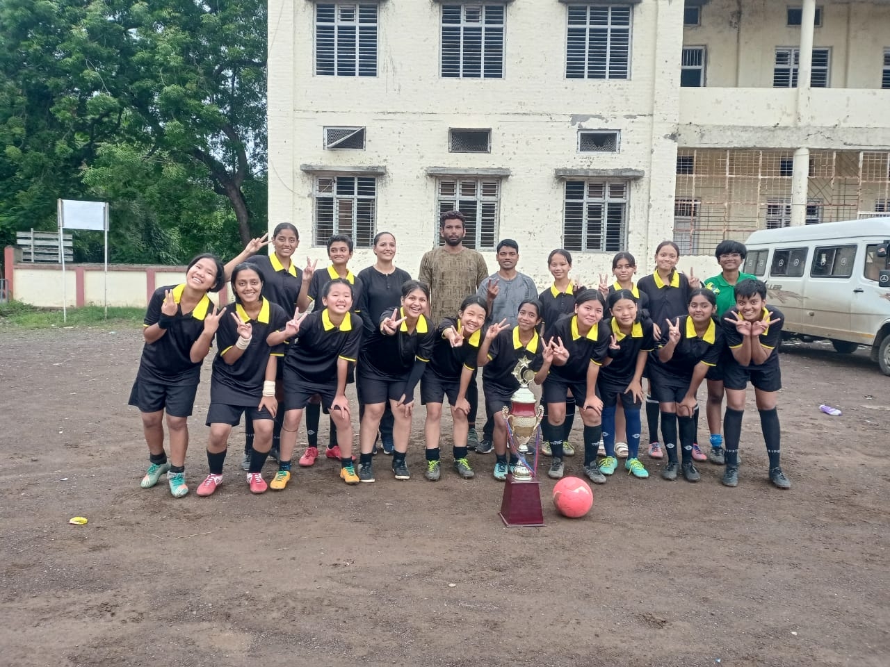 3rd Position at Division level Football match