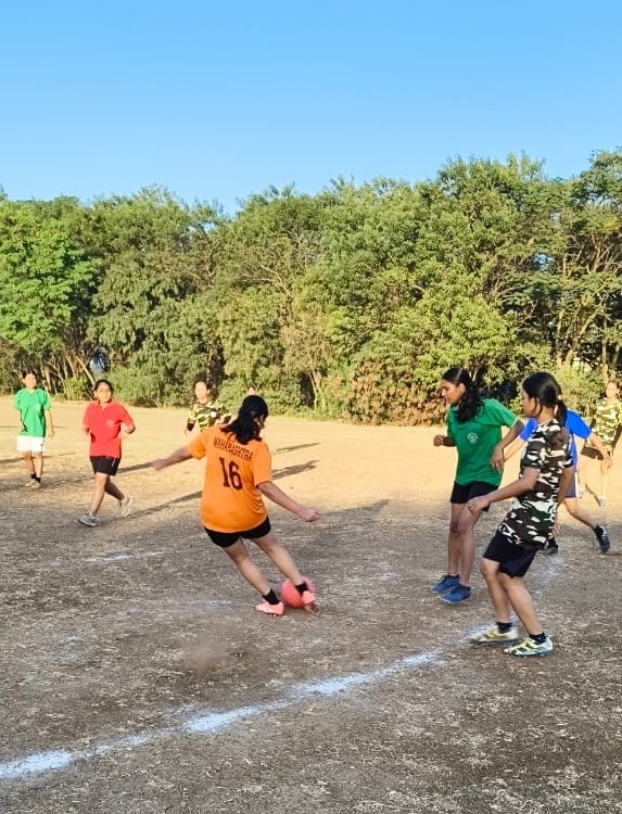 Football match with Rd. Aparajita Ghosh